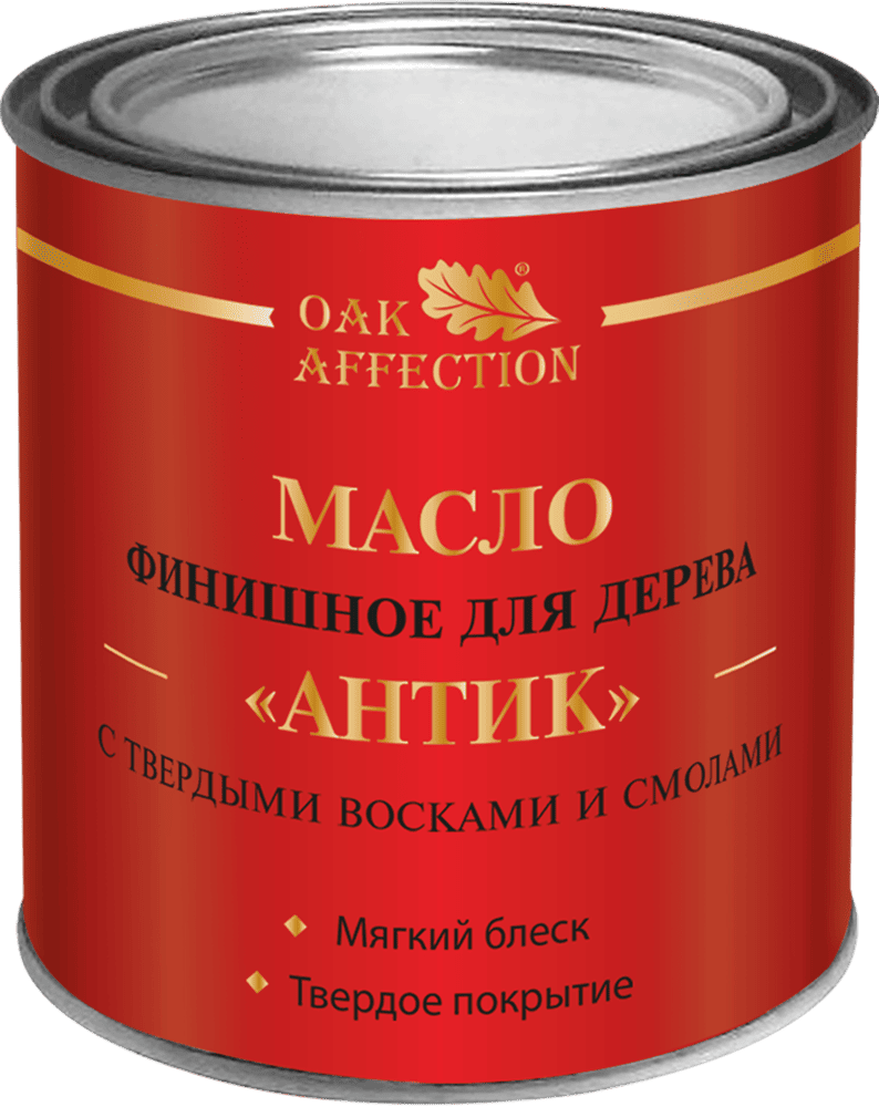 Масло финишное для обработки дерева Антик 200ml oakaffection