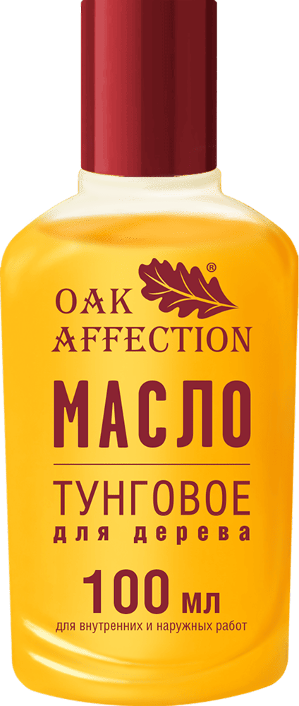 Тунговое масло для обработки дерева 100 мл oakaffection